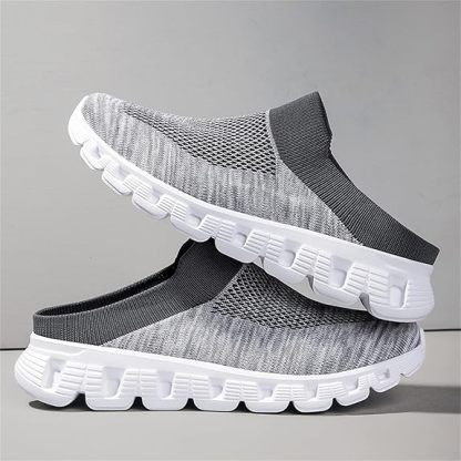 Men’s Recovery Slippers – Ultra Comfortable with Soft Cushioning, Arch Support, Non-Slip Sole, and Breathable Materials for Enhanced Comfort and Foot Health-SCSLUXE