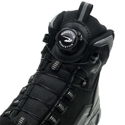 Men's Steel Toe Hand Stitched Cow Leather Boots Motorcycle Boots Work Boots Hiking Boots