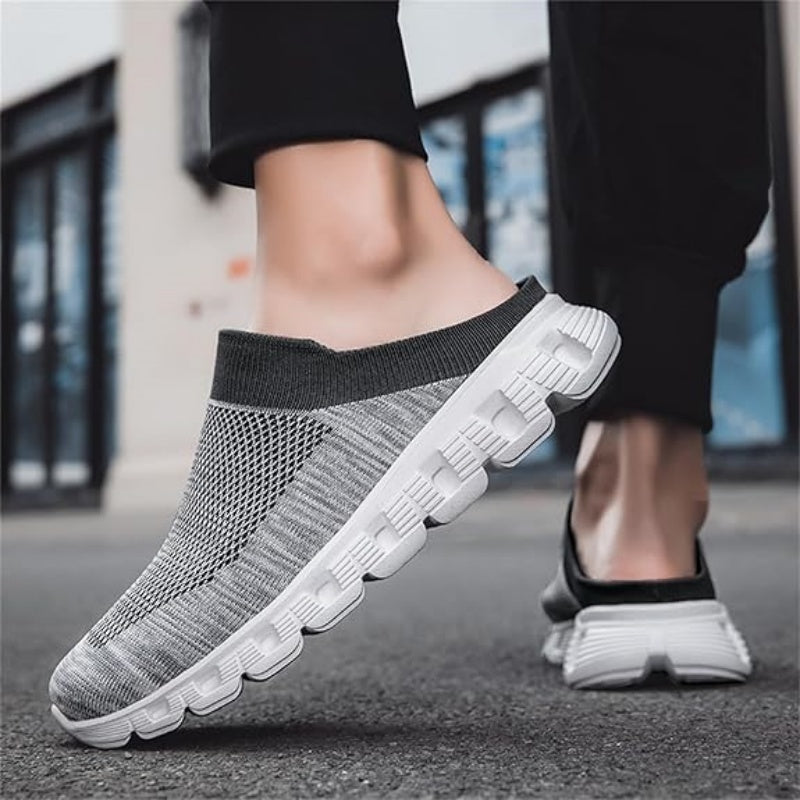 Men’s Recovery Slippers – Ultra Comfortable with Soft Cushioning, Arch Support, Non-Slip Sole, and Breathable Materials for Enhanced Comfort and Foot Health-SCSLUXE