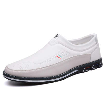 Men's Slip-on Oxford Business Casual Shoes Office Loafers Dress Comfort Driving Shoes