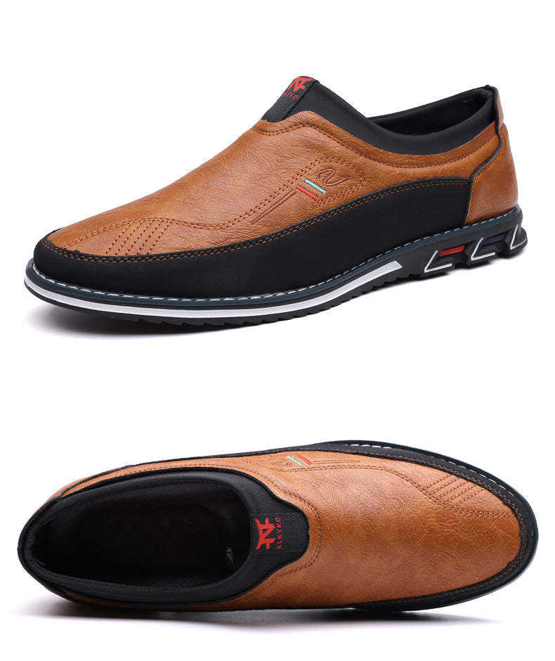 Men's Slip-on Oxford Business Casual Shoes Office Loafers Dress Comfort Driving Shoes