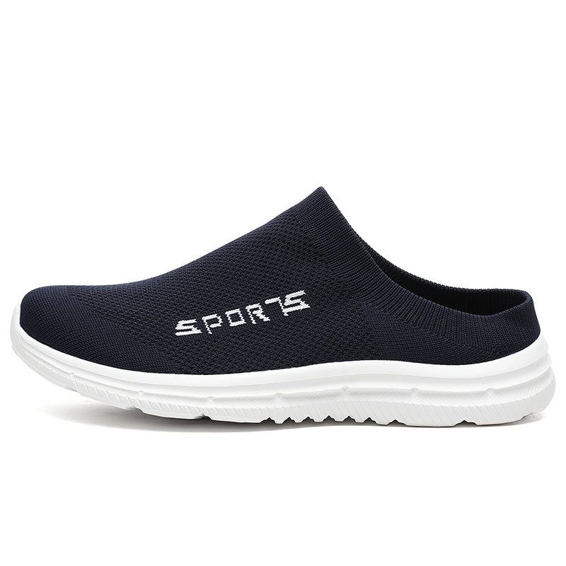 (⏰Limited Time Sale 49% OFF 🔥) Men's Orthopedic Slip-On Loafers Walking Shoes: Casual Canvas Plantar Fasciitis Loafers with Arch Support, Comfortable Orthotic Shoes for Foot and Heel Pain Relief-SCSLUXE