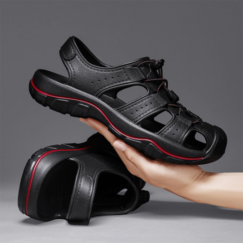 (⏰Limited Time Sale 49% OFF 🔥) Men’s Closed-Toe Outdoor Sandals – Breathable, Non-Slip, Work-Ready Shoes with Arch Support for Hiking, Water, and Daily Wear-SCSLUXE