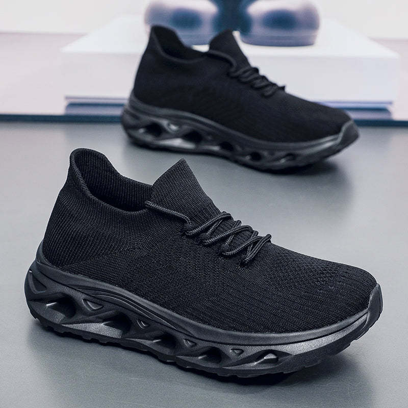 (🔥 Flash Sale: 49% OFF Today Only）Men's Wide Fit Slip-On Walking Shoes with Arch Support – Breathable, Lightweight, Non-Slip Sneakers for Seniors. Ideal for seniors, swollen feet, plantar fasciitis or everyday walking comfort.-SCSLUXE