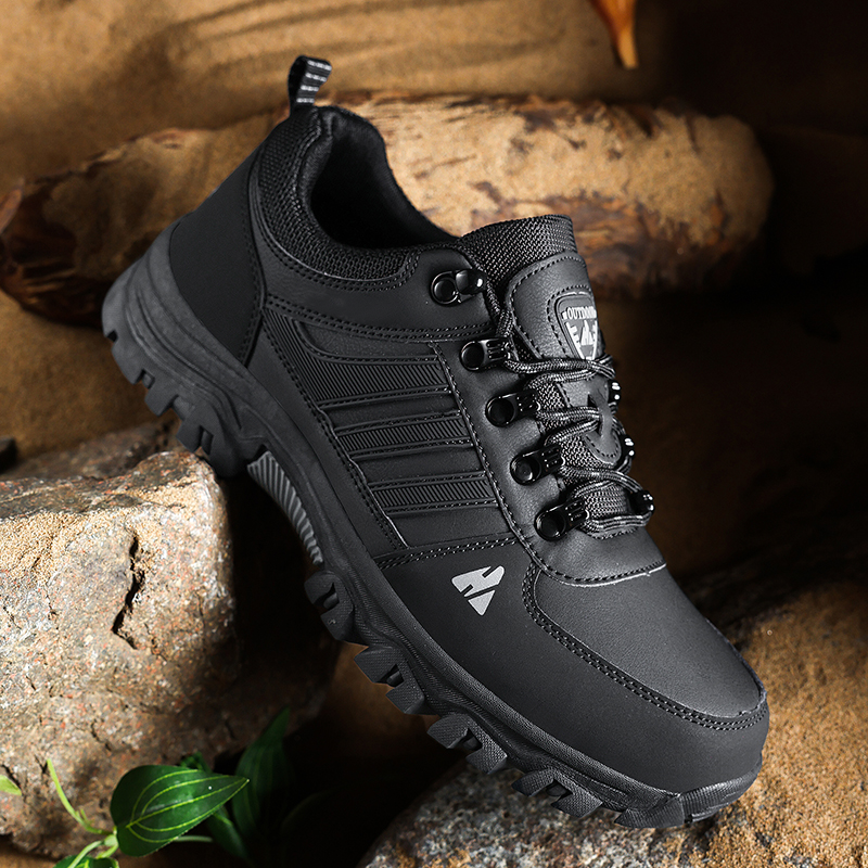 (💥Hot-Selling : 70% OFF Sale!🔥) Men’s Leather Hiking & Outdoor Shoes – Orthopedic Comfort, Non-Slip, Lightweight, Breathable, Durable 3 Years-SCSLUXE