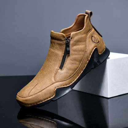 🔥Last Day Promotion 70% OFF 🎁 -Men's Waterproof Orthopedic Walking Shoes, Improve Posture, Pain Free, Easy On Off, For Riding Driving and Daily Commutes-SCSLUXE