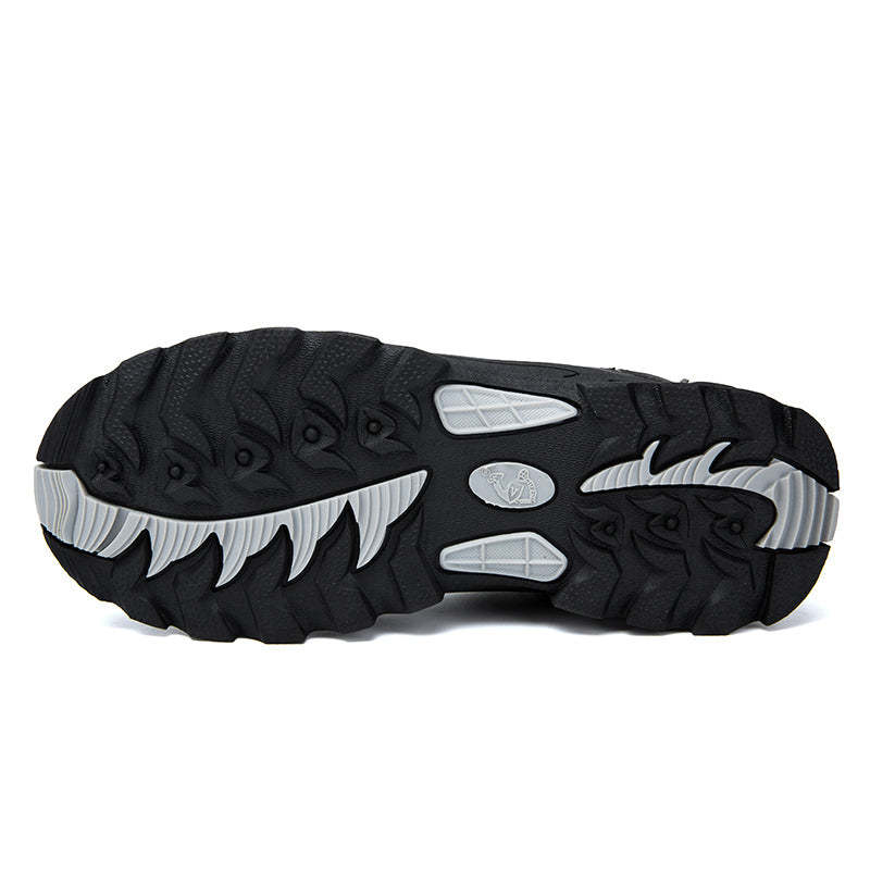 (💥Hot-Selling : 70% OFF Sale!🔥)Men’s Leather Hiking & Outdoor Shoes – Orthopedic Comfort, Non-Slip, Lightweight, Breathable, Durable 3 Years-SCSLUXE