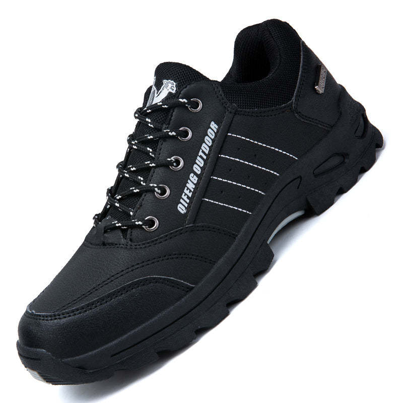 (💥Hot-Selling : 70% OFF Sale!🔥)Men’s Leather Hiking & Outdoor Shoes – Orthopedic Comfort, Non-Slip, Lightweight, Breathable, Durable 3 Years-SCSLUXE