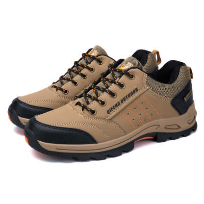 (💥Hot-Selling : 70% OFF Sale!🔥)Men’s Leather Hiking & Outdoor Shoes – Orthopedic Comfort, Non-Slip, Lightweight, Breathable, Durable 3 Years-SCSLUXE