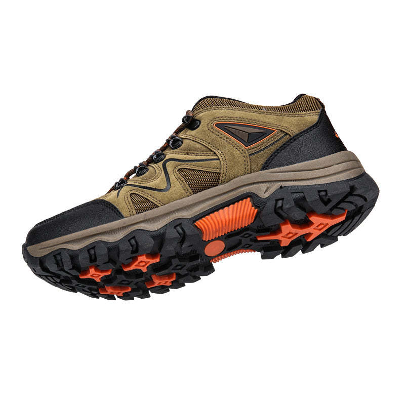 Men’s Comfort & Protection Shoes — Wide Fit, Shock-Absorbing Cushioning, Non-Slip Grip, Pain-Relief Support-SCSLUXE