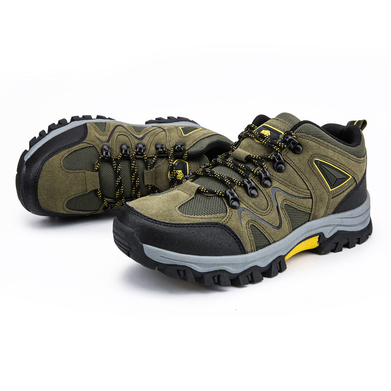 Men’s Comfort & Protection Shoes — Wide Fit, Shock-Absorbing Cushioning, Non-Slip Grip, Pain-Relief Support-SCSLUXE