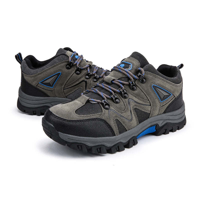 Men’s Comfort & Protection Shoes — Wide Fit, Shock-Absorbing Cushioning, Non-Slip Grip, Pain-Relief Support-SCSLUXE