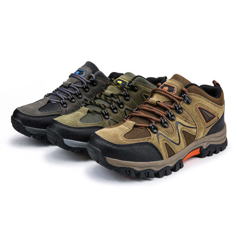 Men’s Comfort & Protection Shoes — Wide Fit, Shock-Absorbing Cushioning, Non-Slip Grip, Pain-Relief Support-SCSLUXE