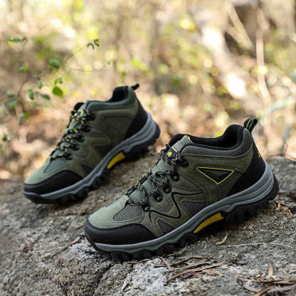 Men’s Comfort & Protection Shoes — Wide Fit, Shock-Absorbing Cushioning, Non-Slip Grip, Pain-Relief Support-SCSLUXE