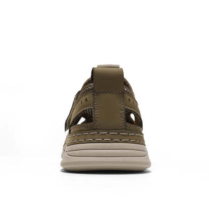 (⏳49% OFF)Men's Mesh Fisherman Sandals – Hook & Loop, Non-Slip for Wading & Fishing