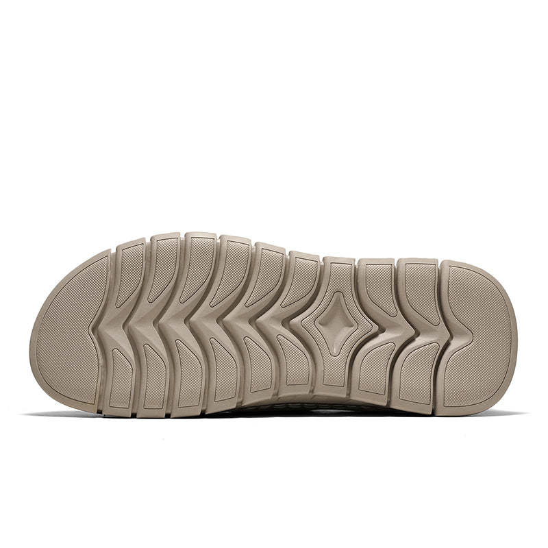 (⏳49% OFF)Men's Mesh Fisherman Sandals – Hook & Loop, Non-Slip for Wading & Fishing