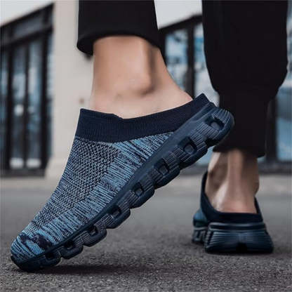 Men’s Recovery Slippers – Ultra Comfortable with Soft Cushioning, Arch Support, Non-Slip Sole, and Breathable Materials for Enhanced Comfort and Foot Health-SCSLUXE