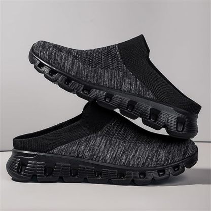 Men’s Recovery Slippers – Ultra Comfortable with Soft Cushioning, Arch Support, Non-Slip Sole, and Breathable Materials for Enhanced Comfort and Foot Health-SCSLUXE