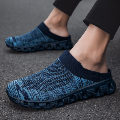 Men’s Recovery Slippers – Ultra Comfortable with Soft Cushioning, Arch Support, Non-Slip Sole, and Breathable Materials for Enhanced Comfort and Foot Health-SCSLUXE