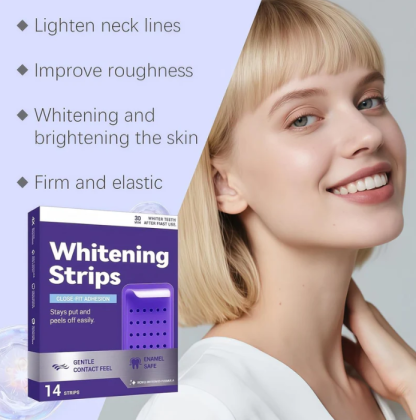 DRDENT Purple Teeth Whitening Strips - 7/21 Whitening Sessions - Safe for Enamel