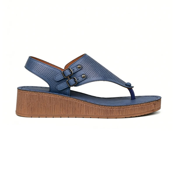 Women's Wedge Sandal Plantar Fasciitis Feet Sandal with Arch Support Best Orthotic