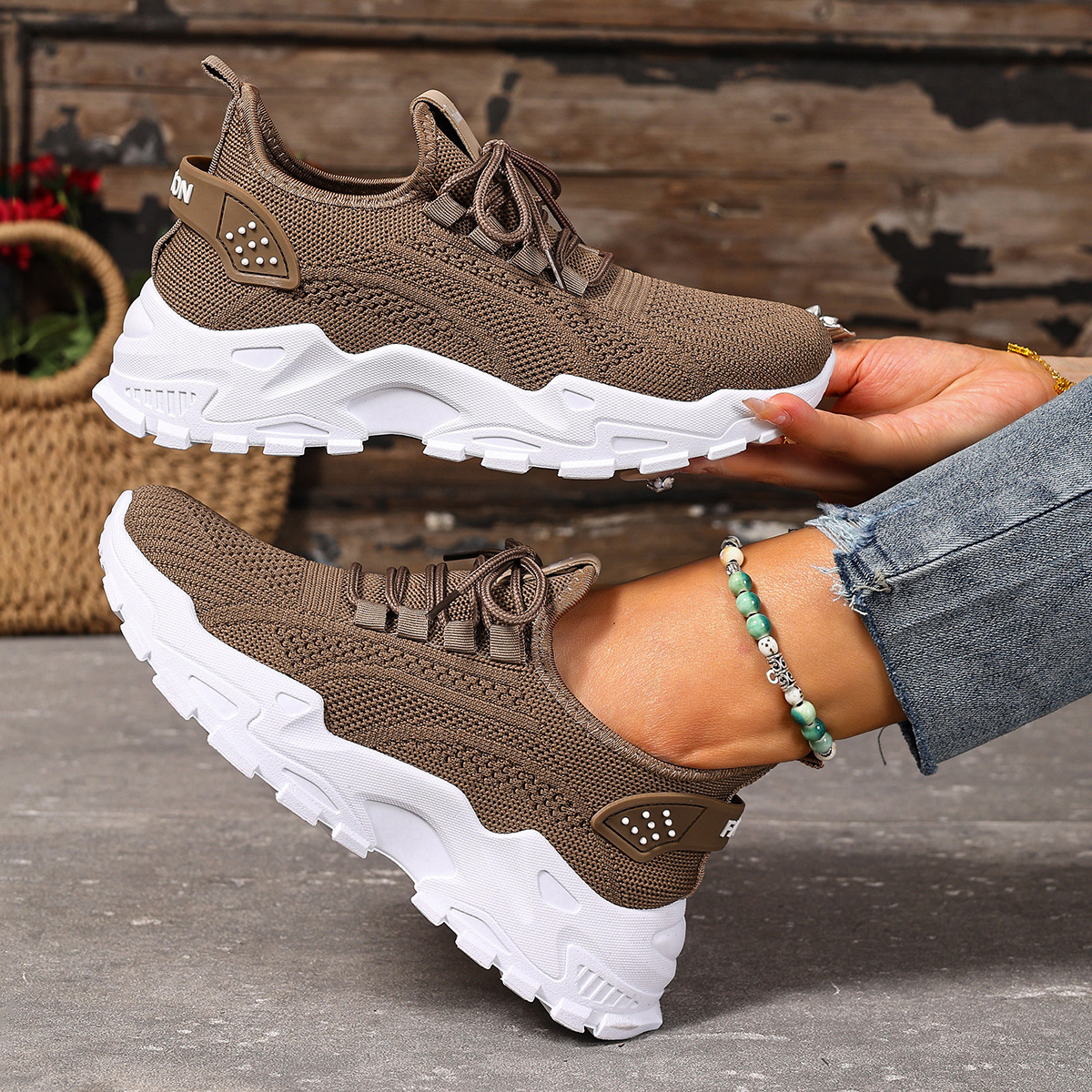 Breathable Knit Sneakers – Lightweight, Cushioned & Perfect for Daily Wear