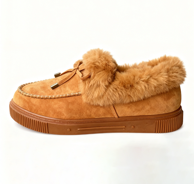 Ladmiple Winter Boots For Women Tall Mid Calf Warm Fur Lined Snow Boots