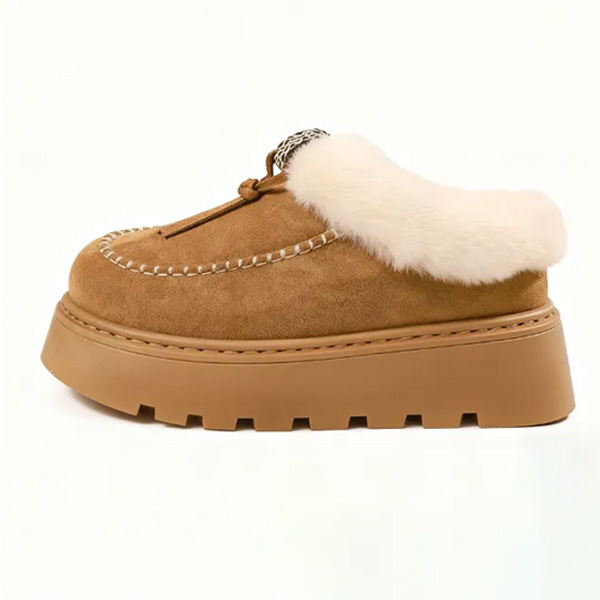 Winter New Thick-Soled Fleece-Lined Tassel Snow Boots