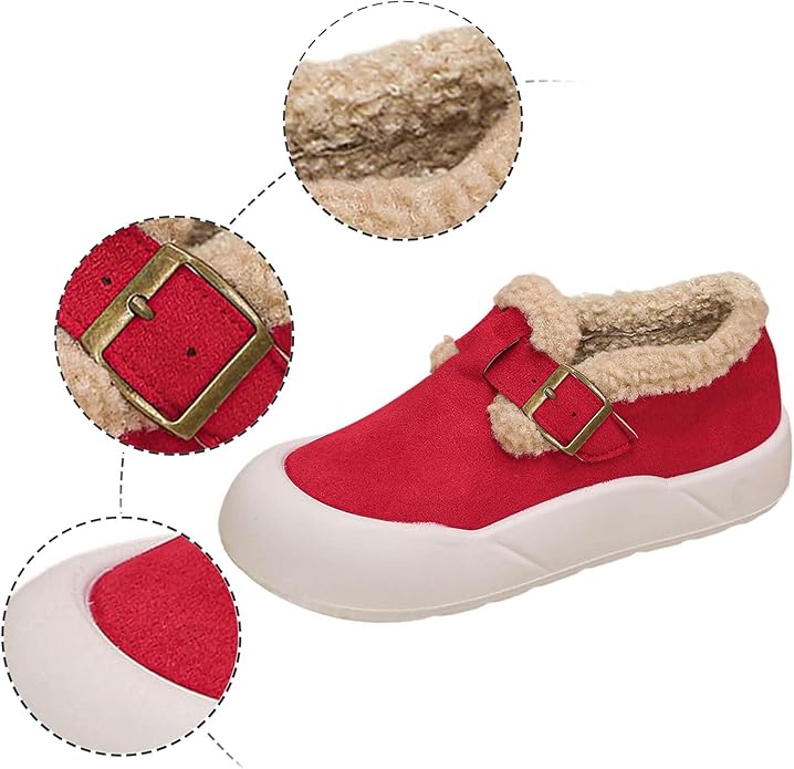 Women's Thick Warm Winter Boots with Non-Slip Sole