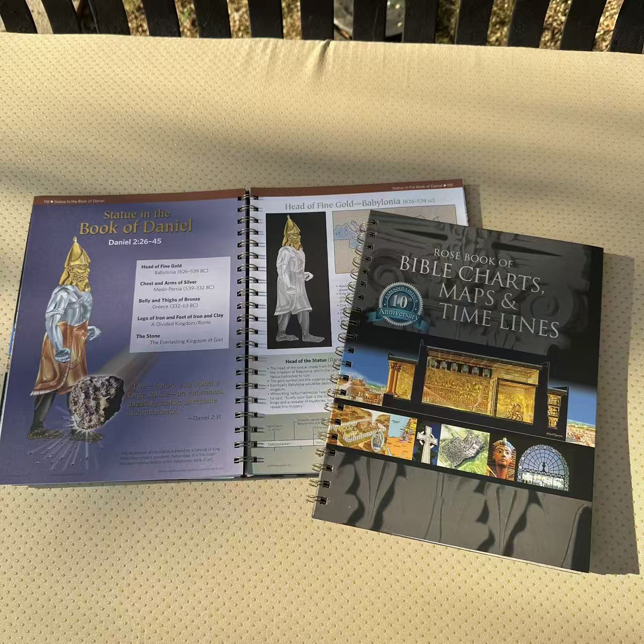  Publishing Rose Book of Bible Charts Maps & Time Lines 10th Anniversary Edition 