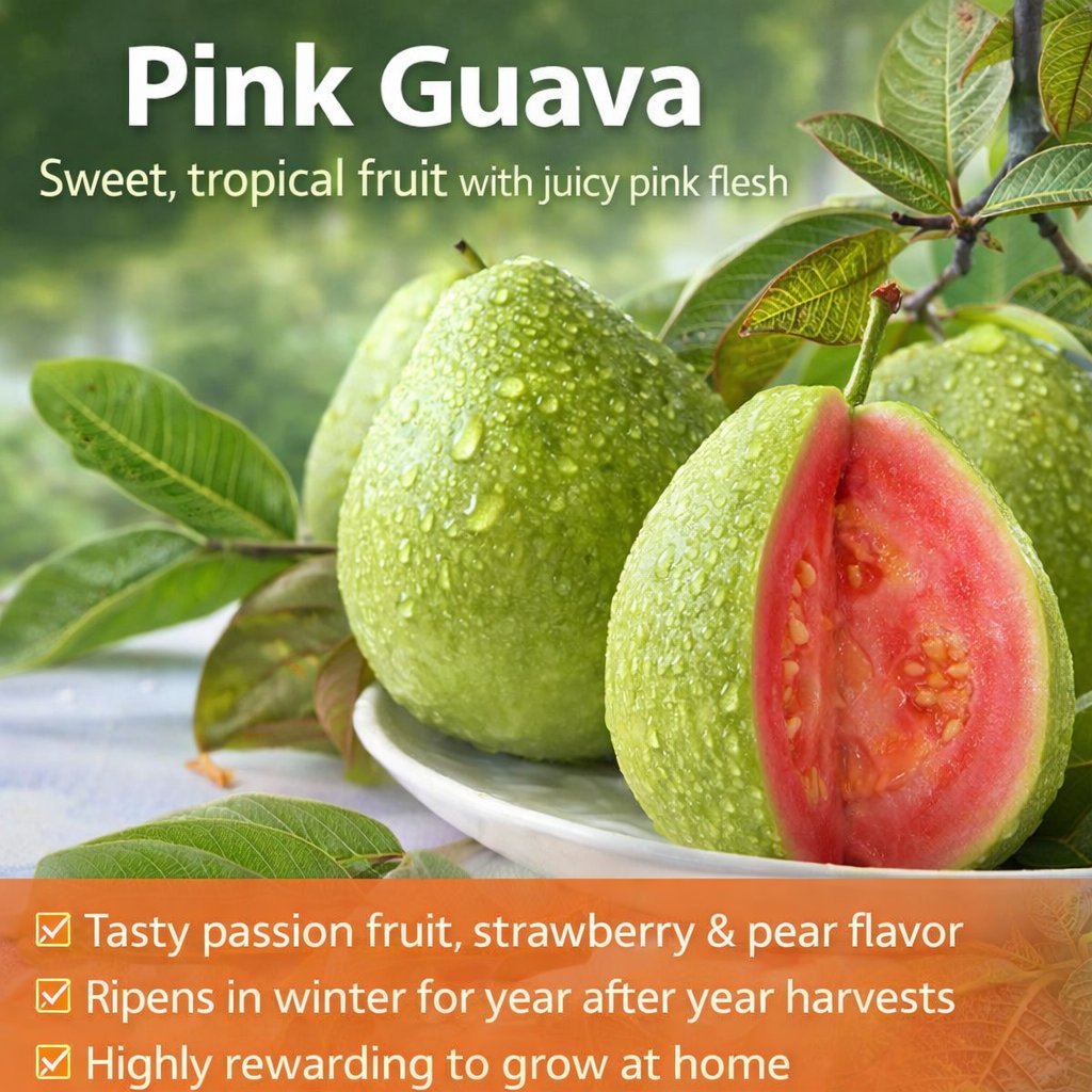 🌱Guava seeds, suitable for potted plants, greenhouses and outdoor gardens 