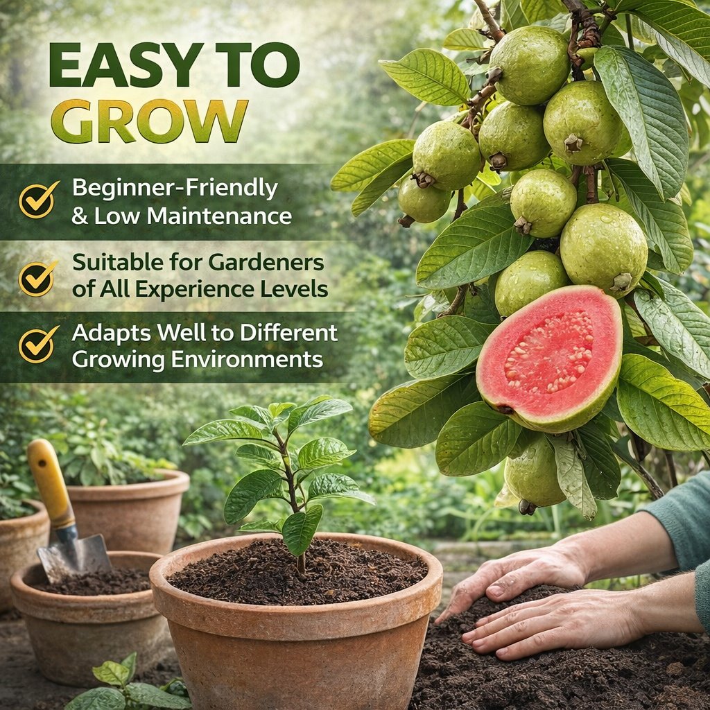 🌱Guava seeds, suitable for potted plants, greenhouses and outdoor gardens 