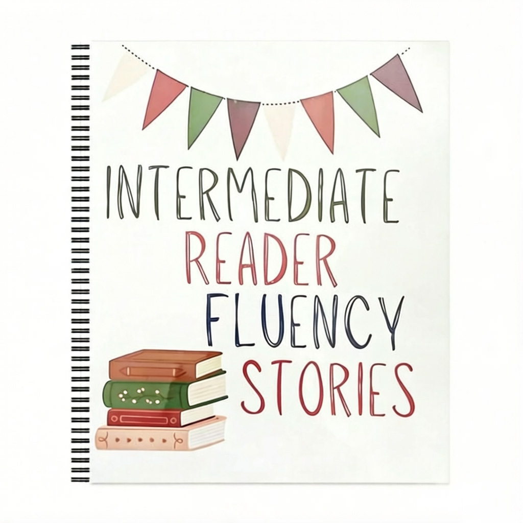 Beginning Reader Stories Activity Book, Reading Comprehension, Workbook, Dry-Erase Fluency Practice Books 