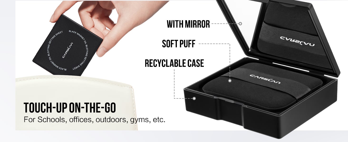 吸油纸，带镜面的修图纸，天然植物纤维纸，便携式，哑光