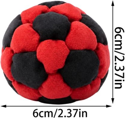 Soccer Hackys Footbag, Soft Plush Footbags Ball for Adults
