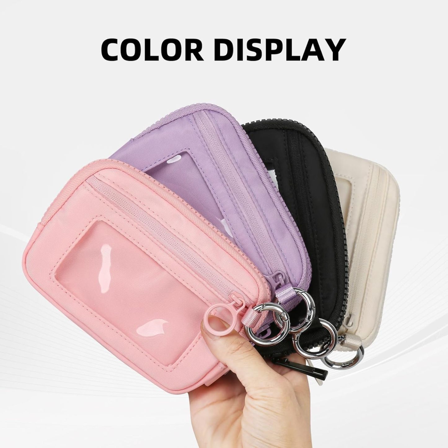 Iris Wallet- Nylon Zipper Wallet for Everyday Use 