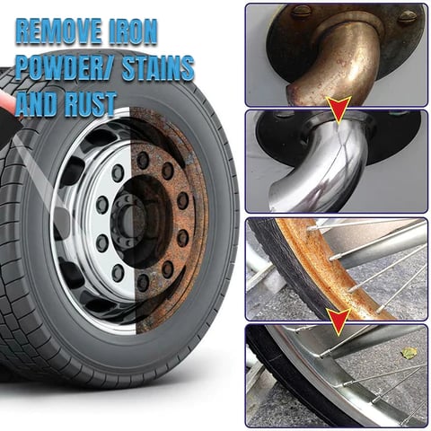 ✨Multifunctional Metal Rust Remover Spray - Fast-Acting Rust Converter for Cars, Tools & Metal Surfaces