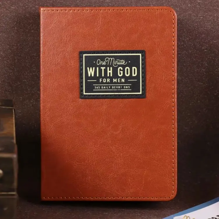 One Minute with God for Men, 365 Days Devotional Journal, Portable Daily Reflections Book