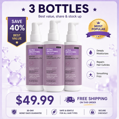 Ultra Smoothing Hair Serum – Reduce Frizz & Deep Hydration 