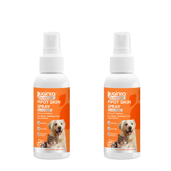 Itch Relief Spray –Vet Recommended Skin Soothing Quantum Silver Spray for Dogs & Cats