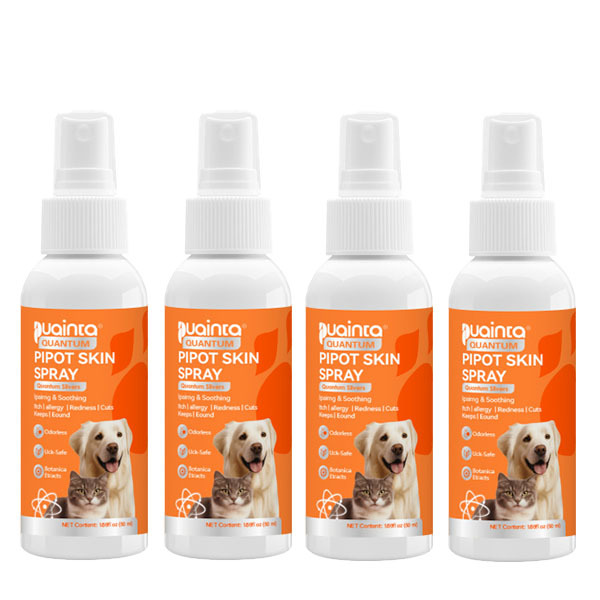 Itch Relief Spray –Vet Recommended Skin Soothing Quantum Silver Spray for Dogs & Cats