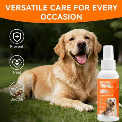 Itch Relief Spray –Vet Recommended Skin Soothing Quantum Silver Spray for Dogs & Cats