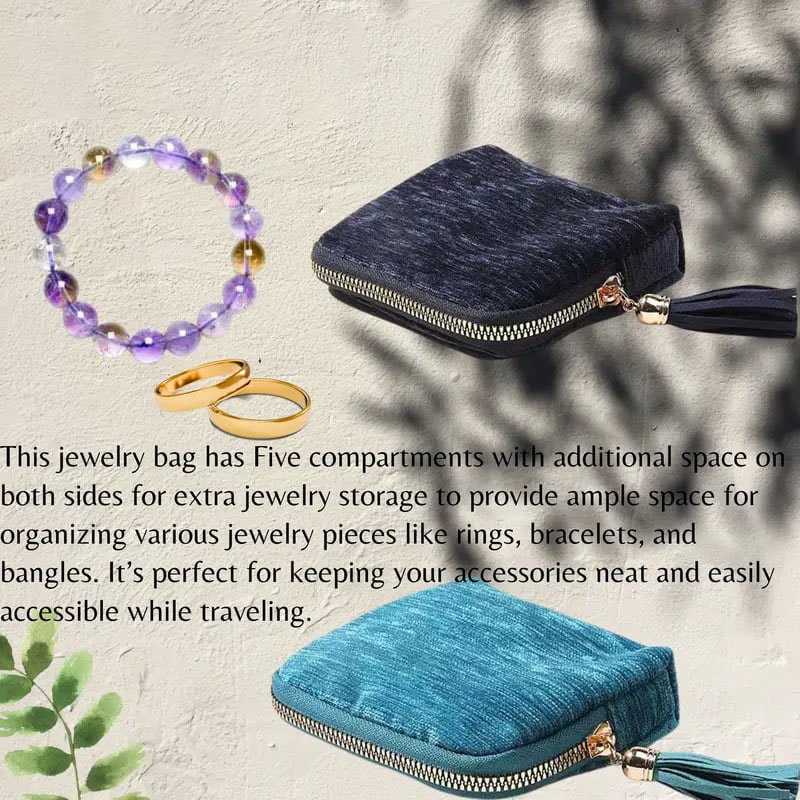 🏆Graduation Season Promotion⚡ 50K+ SOLD! Almost Gone-💥🎉-Travel Jewelry Case 