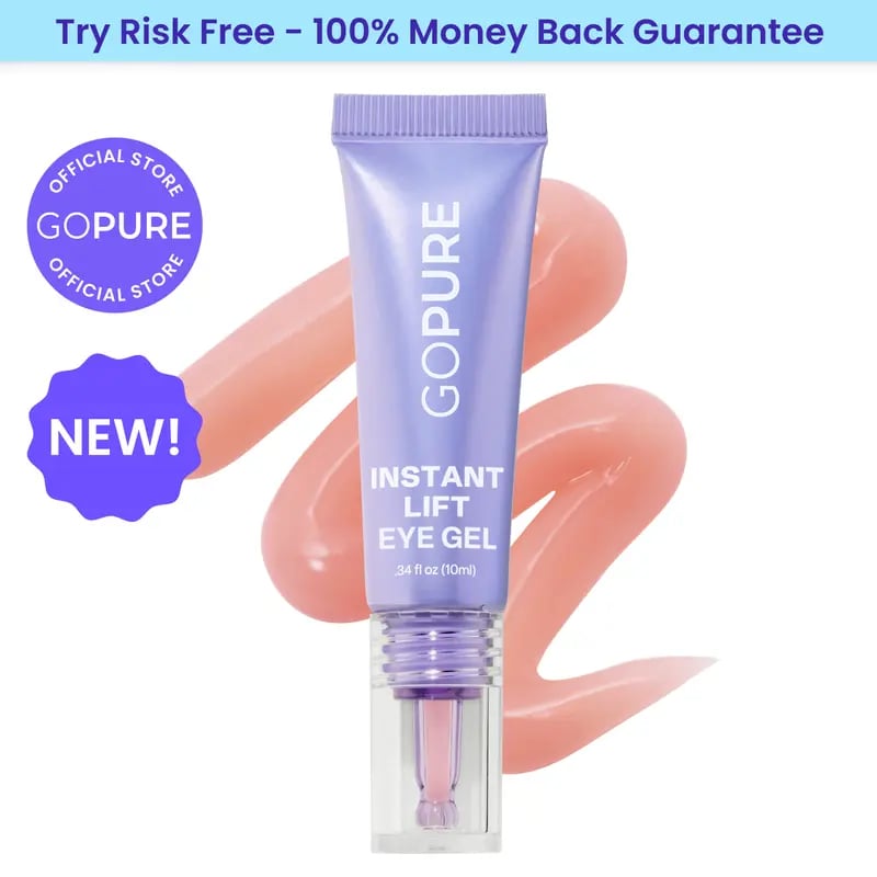 🏆 Top Rated! 80K+ SOLD! ⚡ Flash Sale: GOPURE™ Instant Lift Eye Gel. Say goodbye to bags & wrinkles！🕒