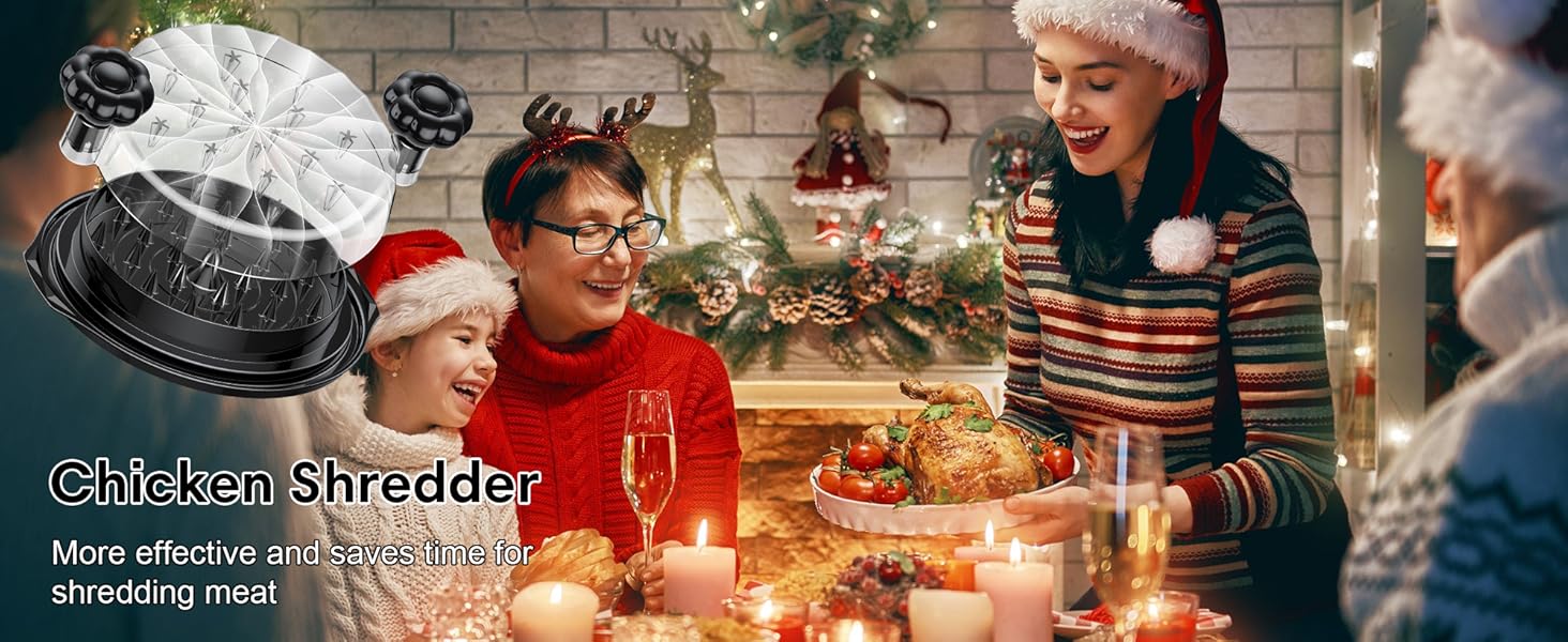 鸡肉切丝器 大号鸡胸肉切丝器工具扭毛刷 家庭必备厨房小工具