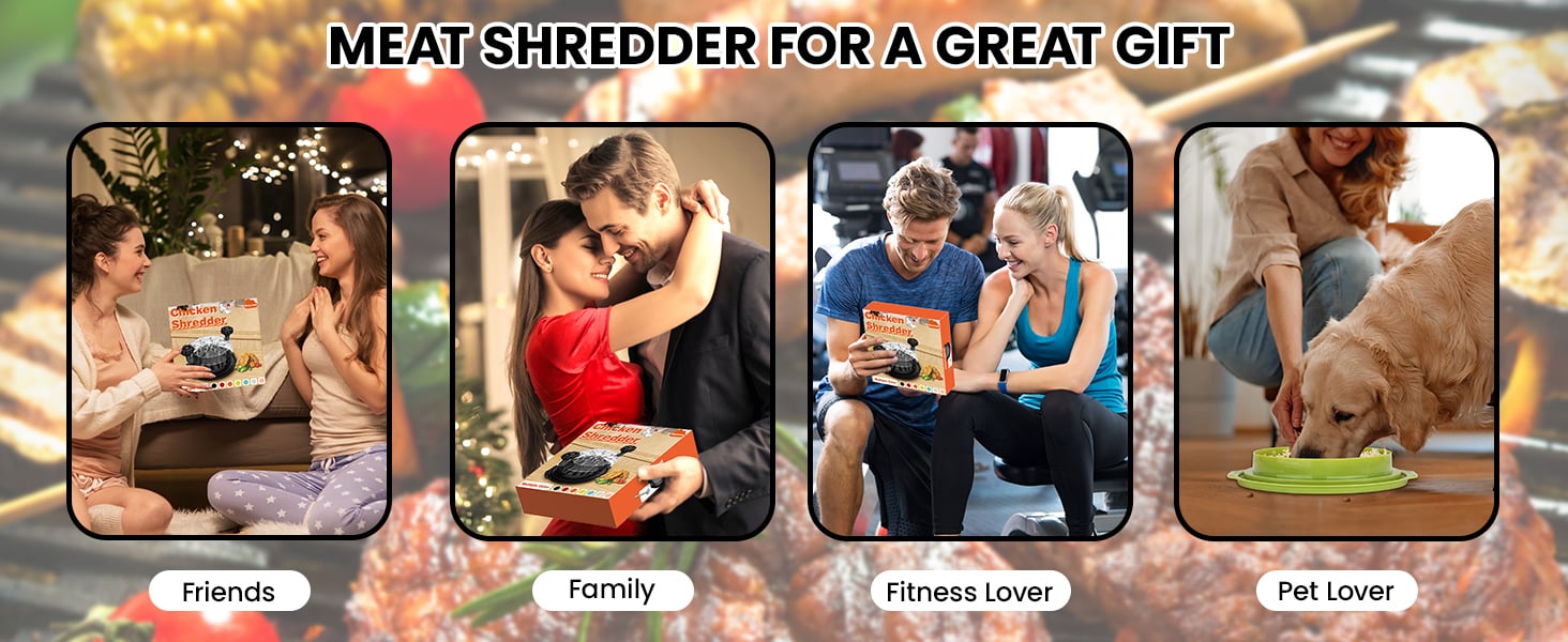 鸡肉切丝器 大号鸡胸肉切丝器工具扭毛刷 家庭必备厨房小工具