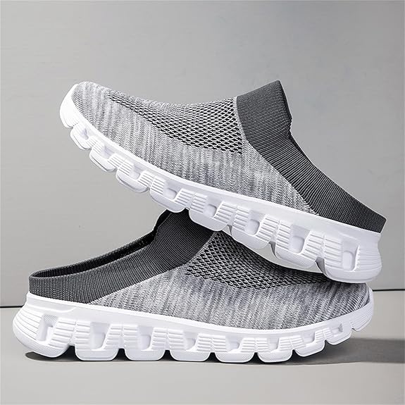 Men’s Recovery Slippers – Ultra Comfortable with Soft Cushioning, Arch Support, Non-Slip Sole, and Breathable Materials for Enhanced Comfort and Foot Health-SCSLUXE