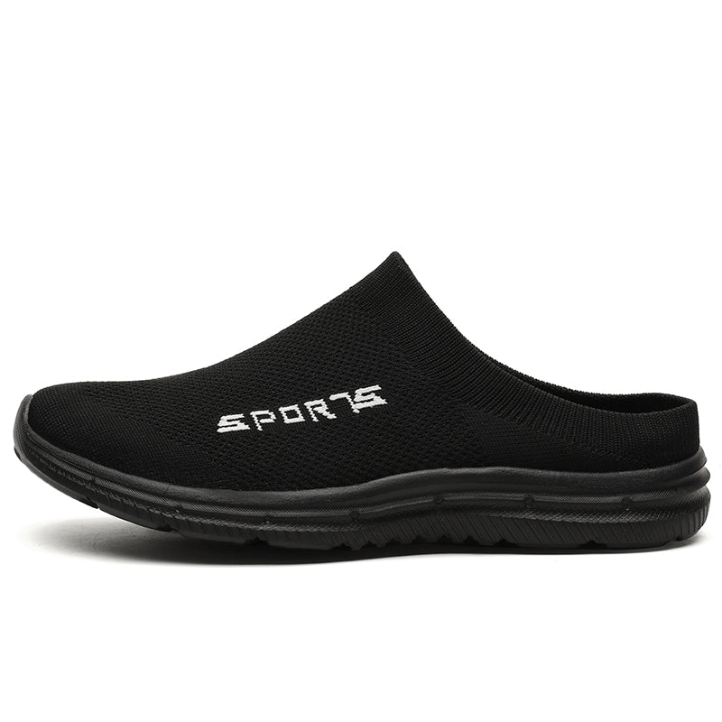 (⏰Limited Time Sale 49% OFF 🔥) Men's Orthopedic Slip-On Loafers Walking Shoes: Casual Canvas Plantar Fasciitis Loafers with Arch Support, Comfortable Orthotic Shoes for Foot and Heel Pain Relief-SCSLUXE