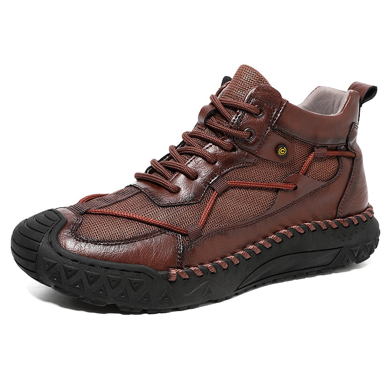 Men’s Sneakers – Trail Running, Walking & Hiking Shoes | Breathable, Anti-Slip, Puncture-Proof, Wide Toe Box, Ankle Support-SCSLUXE