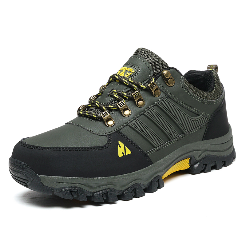 (💥Hot-Selling : 70% OFF Sale!🔥) Men’s Leather Hiking & Outdoor Shoes – Orthopedic Comfort, Non-Slip, Lightweight, Breathable, Durable 3 Years-SCSLUXE